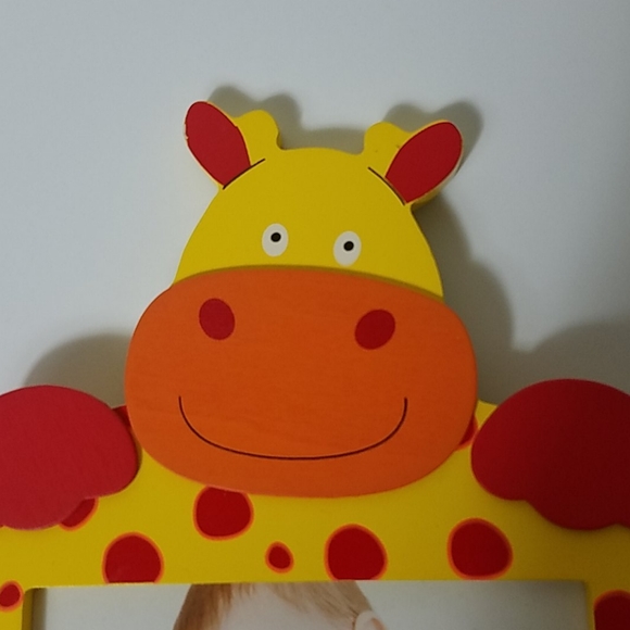 Hippo multi-colored 5 x 7 kids picture frame - Picture 2 of 8